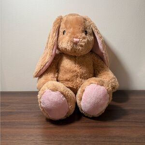 Build A Bear Pawlette Bunny Plush Tan Pink 16”